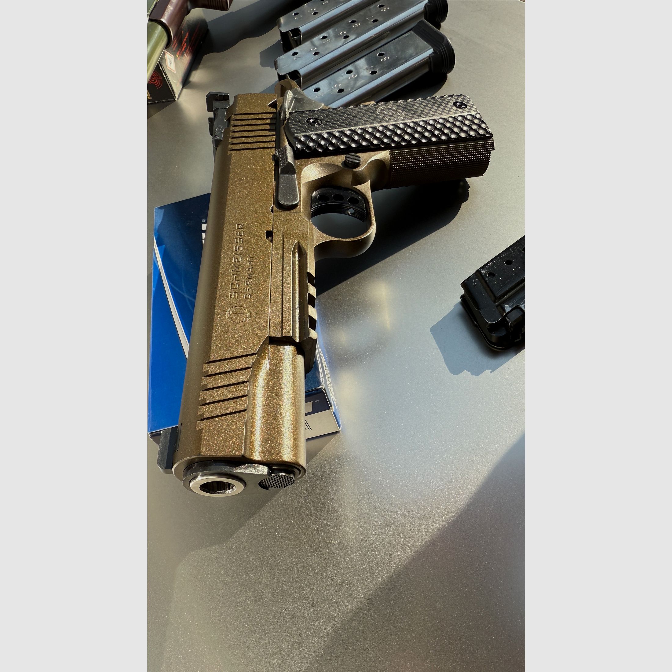 Hugo Schmeisser 1911 9mm Thunder Bronze