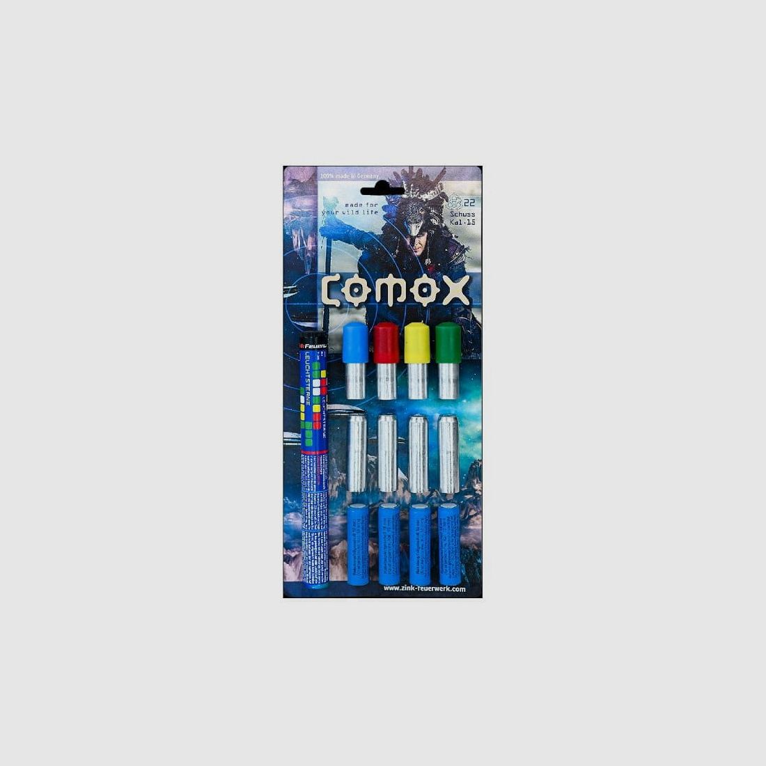 Zink Feuerwerk Comox Sortiment 22-teilig 15 mm