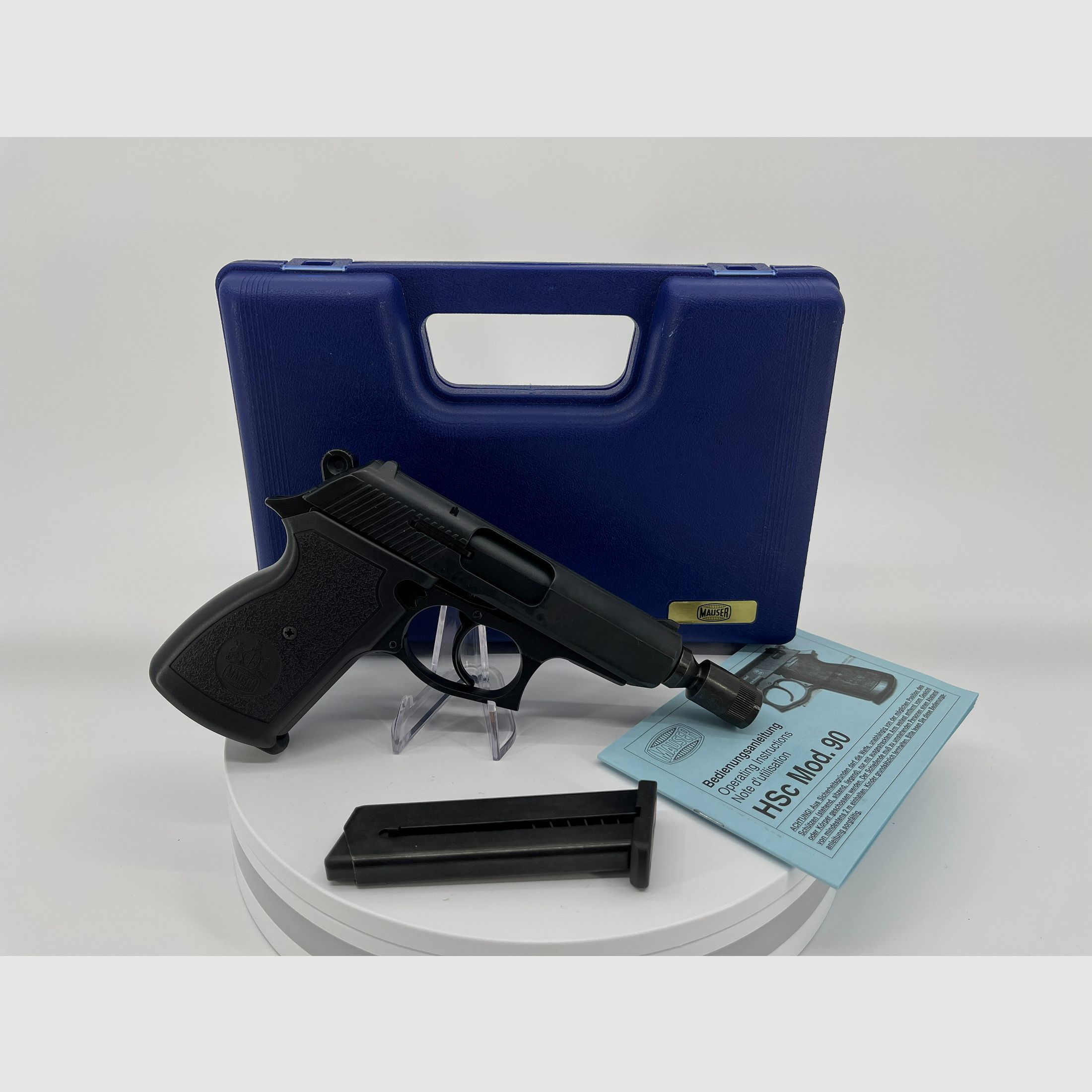 Schreckschusspistole Mauser HSC Mod. 90 PTB 722, Bild 2 von 3