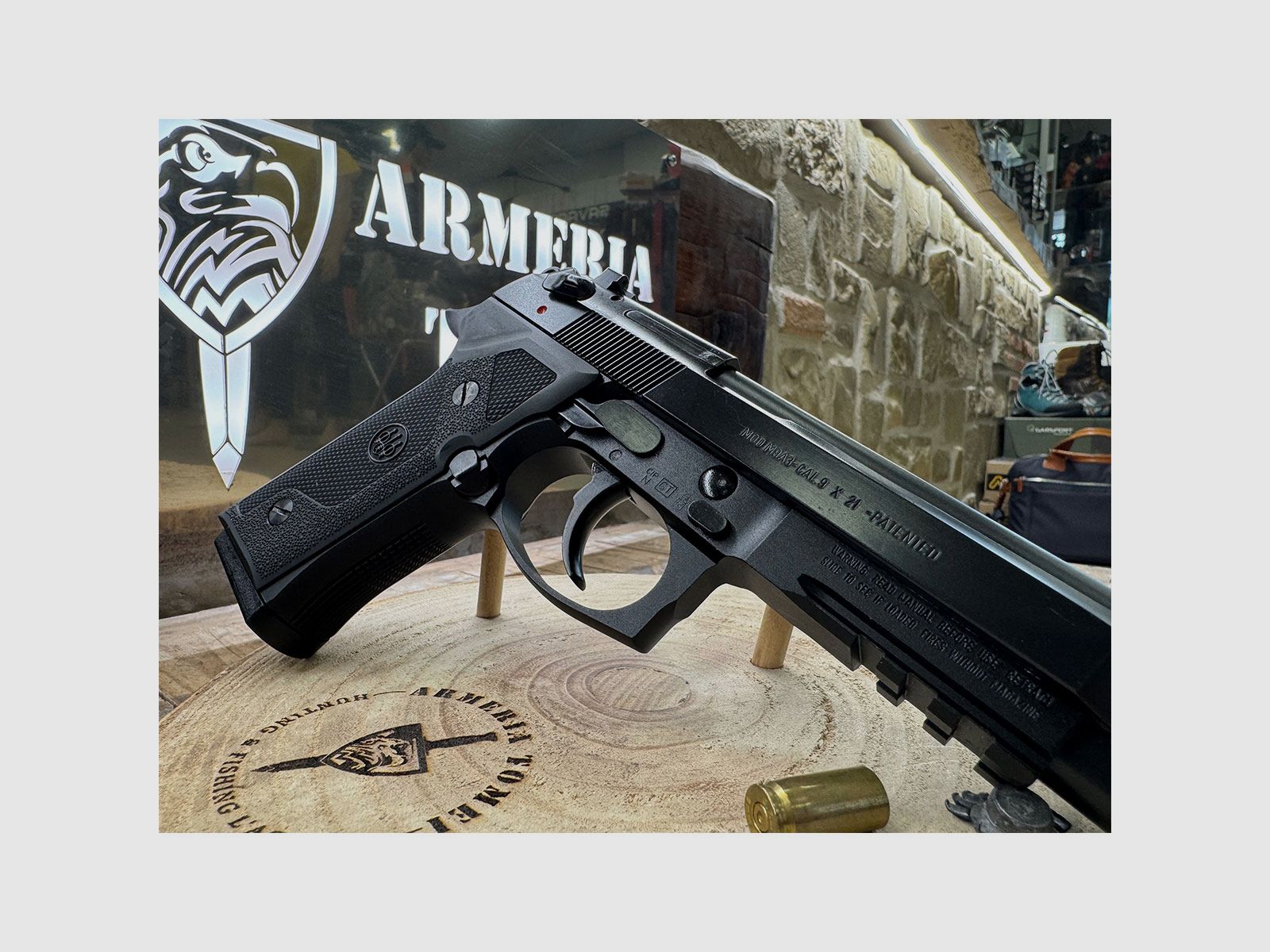 USATO – PISTOLA – BERETTA MOD. M9A3 cal. 9×21, immagine 4 di 5