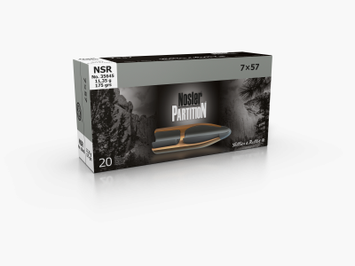 S&B Büchsenmunition 7 x 57 11,35 g / 175 gr Nosler Partition
