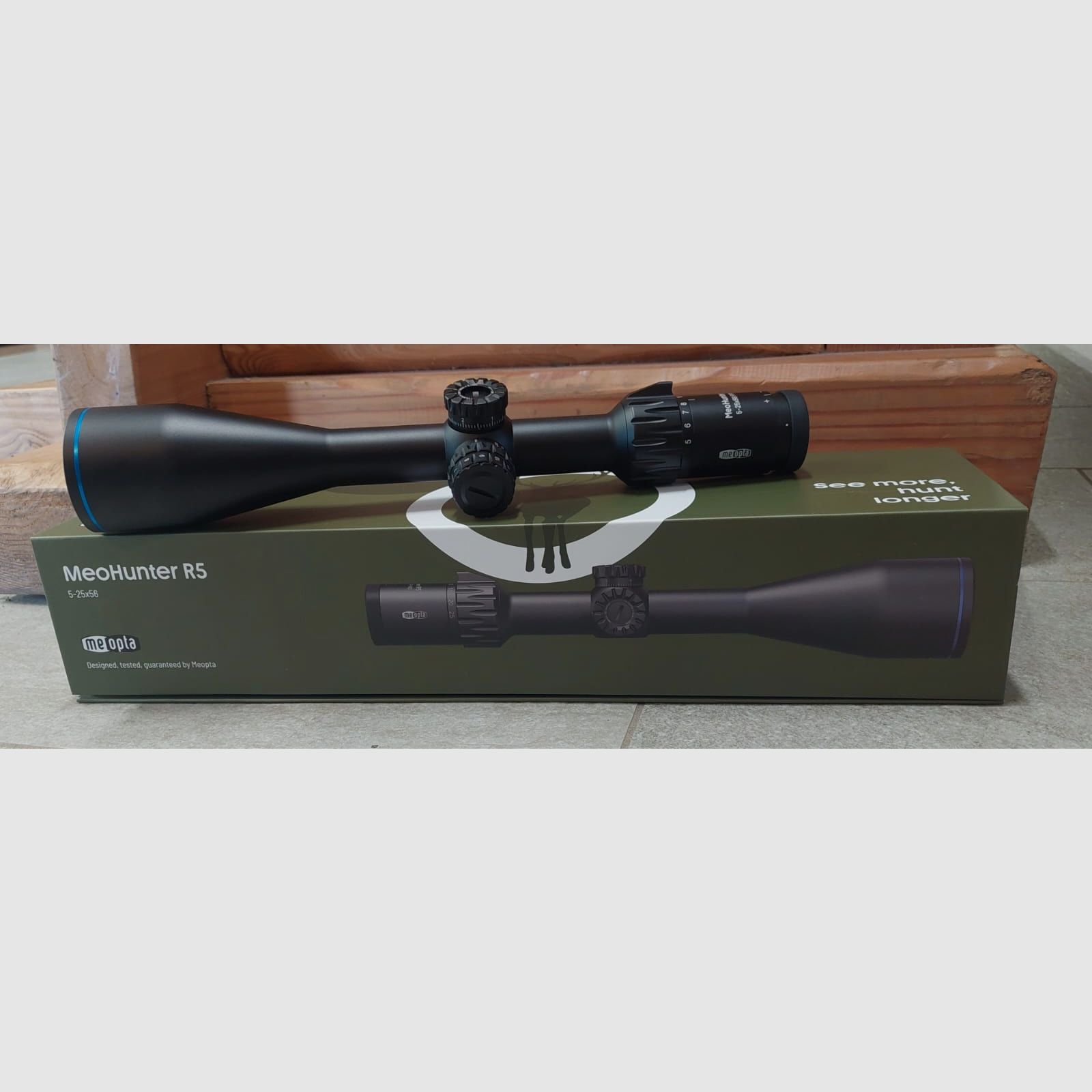 CANNOCCHIALE DA PUNTAMENTO MEOPTA MEOHUNTER R5 5-25X56 FFP RD RETICOLO BDC3