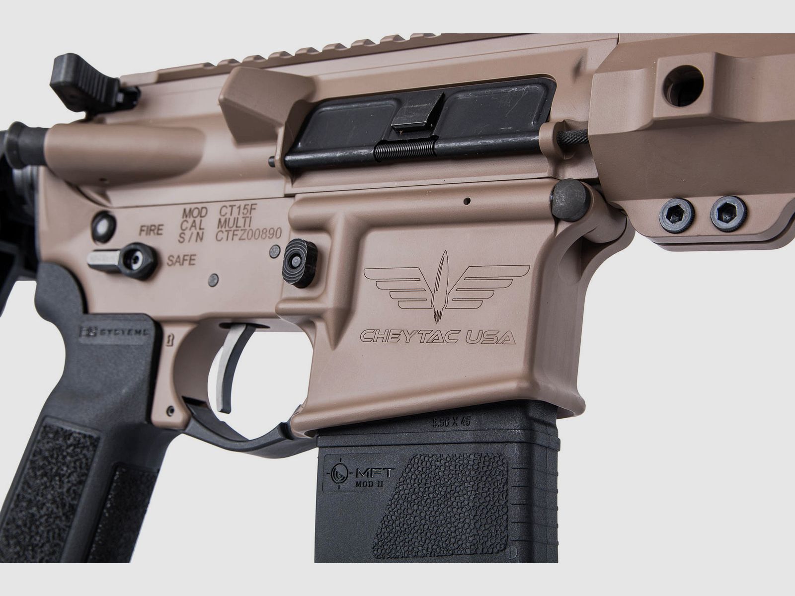 AR15-karabijn CHEYTAC CT15FSB - FDE 10,5", afbeelding 7 van 13