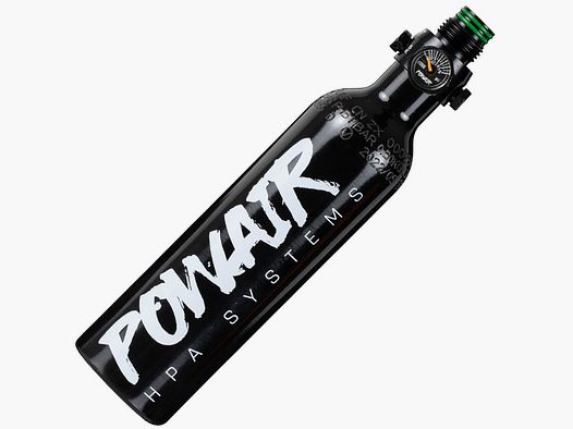 PowAir BASIC Series M2 Paintball HP System 02L/13ci (200 Bar) - Aluminium
