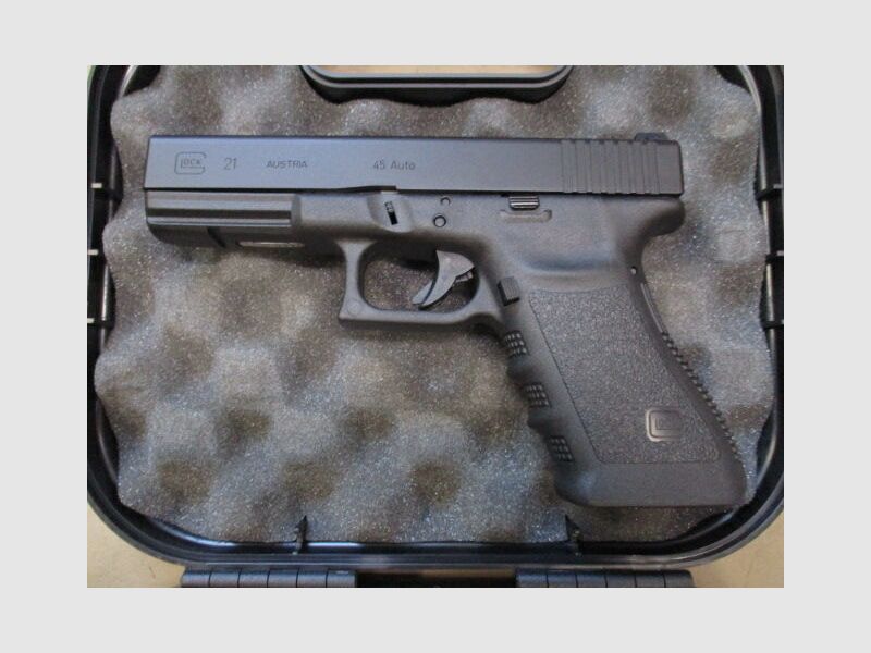 Pistole Glock Mod. 21 ungeschossen aus Sammlung 21