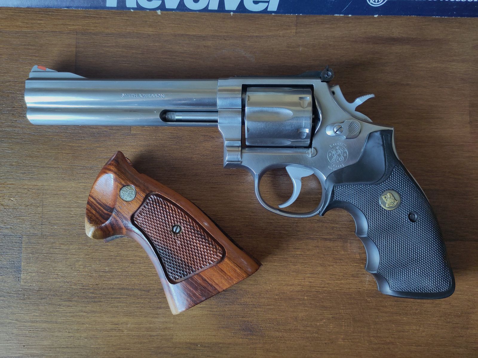 Smith and Wesson Revolver 686-6 .357 Magnum, afbeelding 2 van 5
