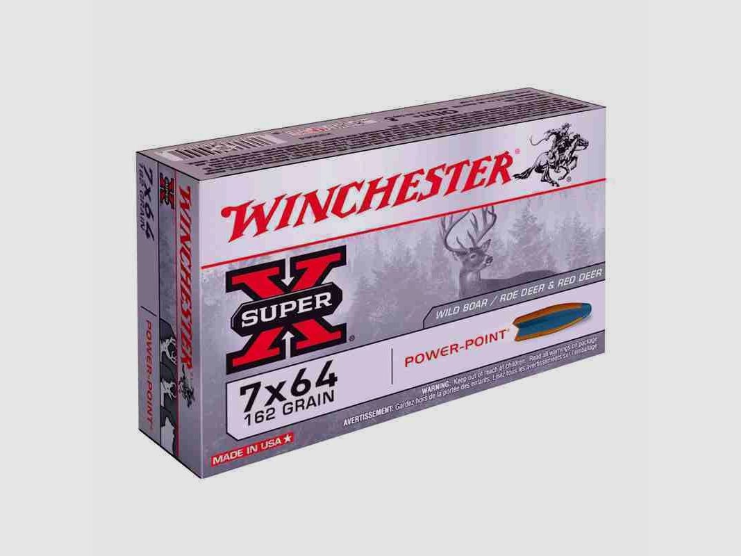 Winchester 7 x 64 POWER POINT,162gr,20 stk.