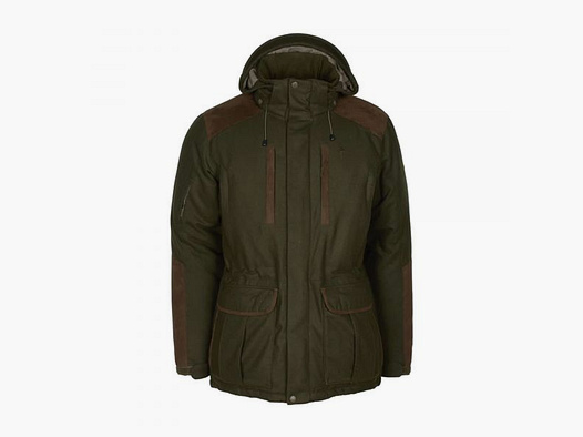 Pinewood Pinewood Parka Nydala Insulation mossgreen suede brown