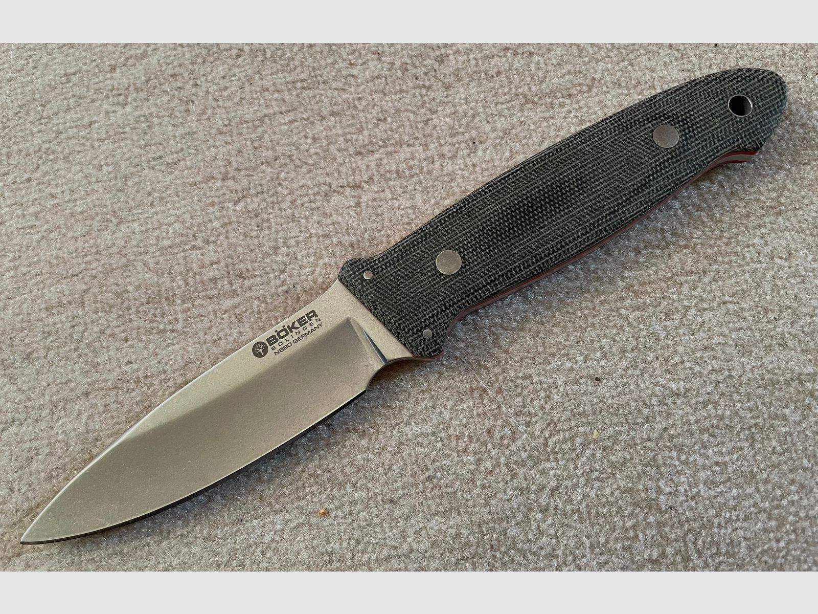 Böker Cub CDC Xpedition N690 - Limited Edition Nummer 001 v. 100 - Lucas Burnley