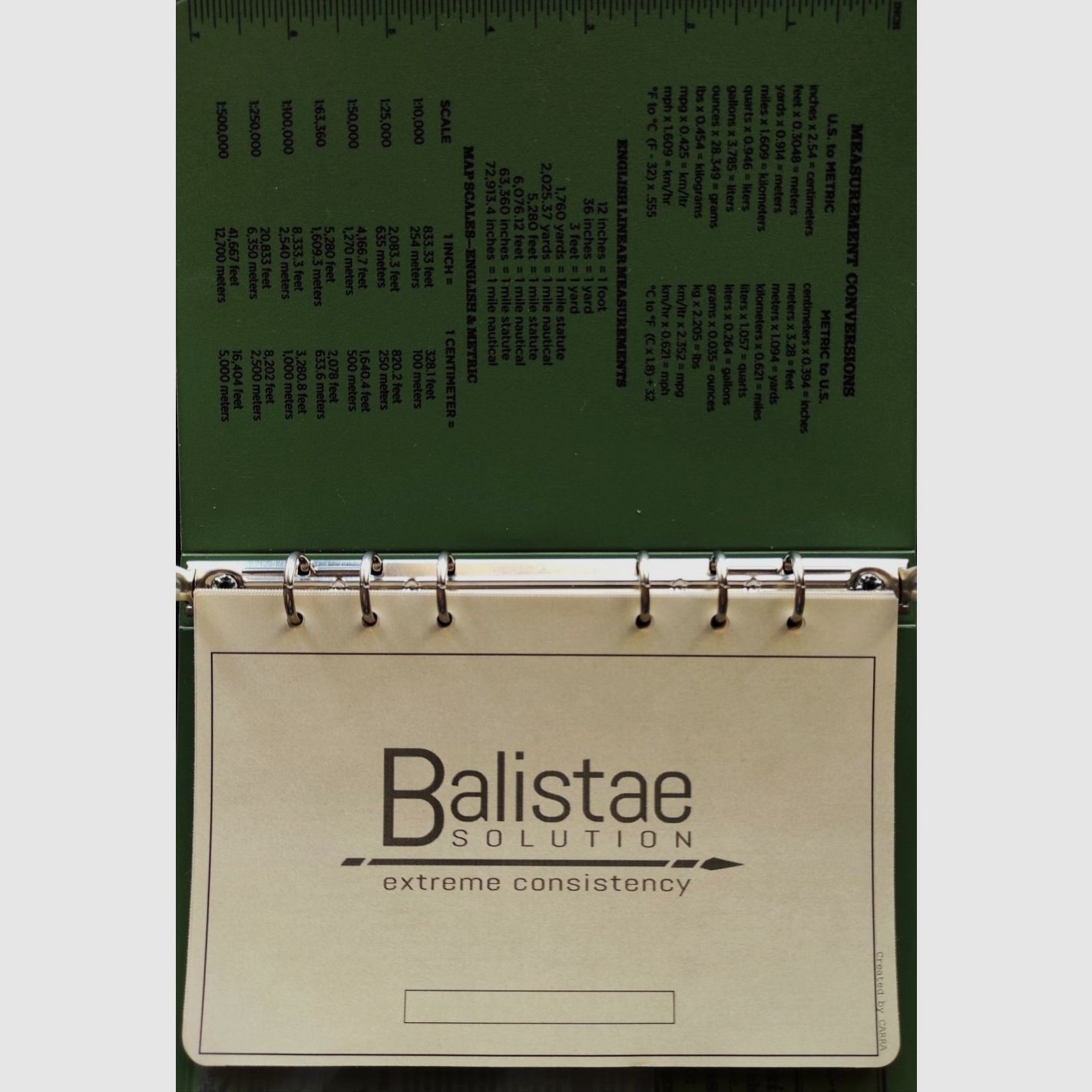 BALISTAE SOLUTION LOGBUCH - ITALIENISCH, Bild 5 von 5