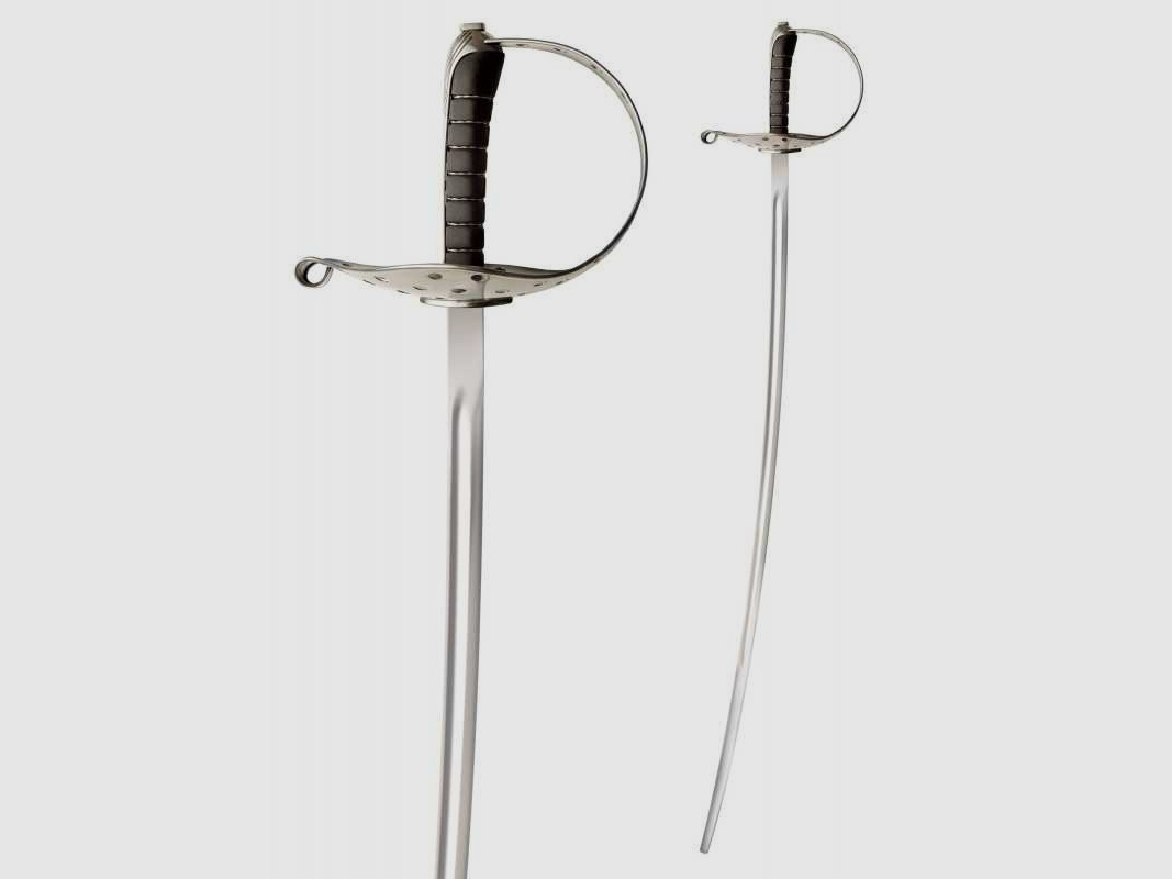 Cold Steel Trainingssäbel aus Stahl, 2018er Modell ohne Scheide