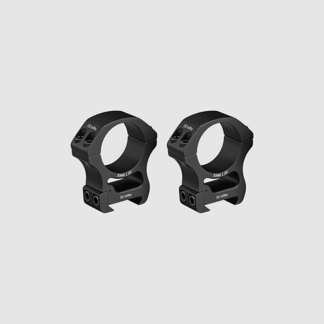 Montageringen voor Vortex Pro Series 34 mm - Hoog - Weaver