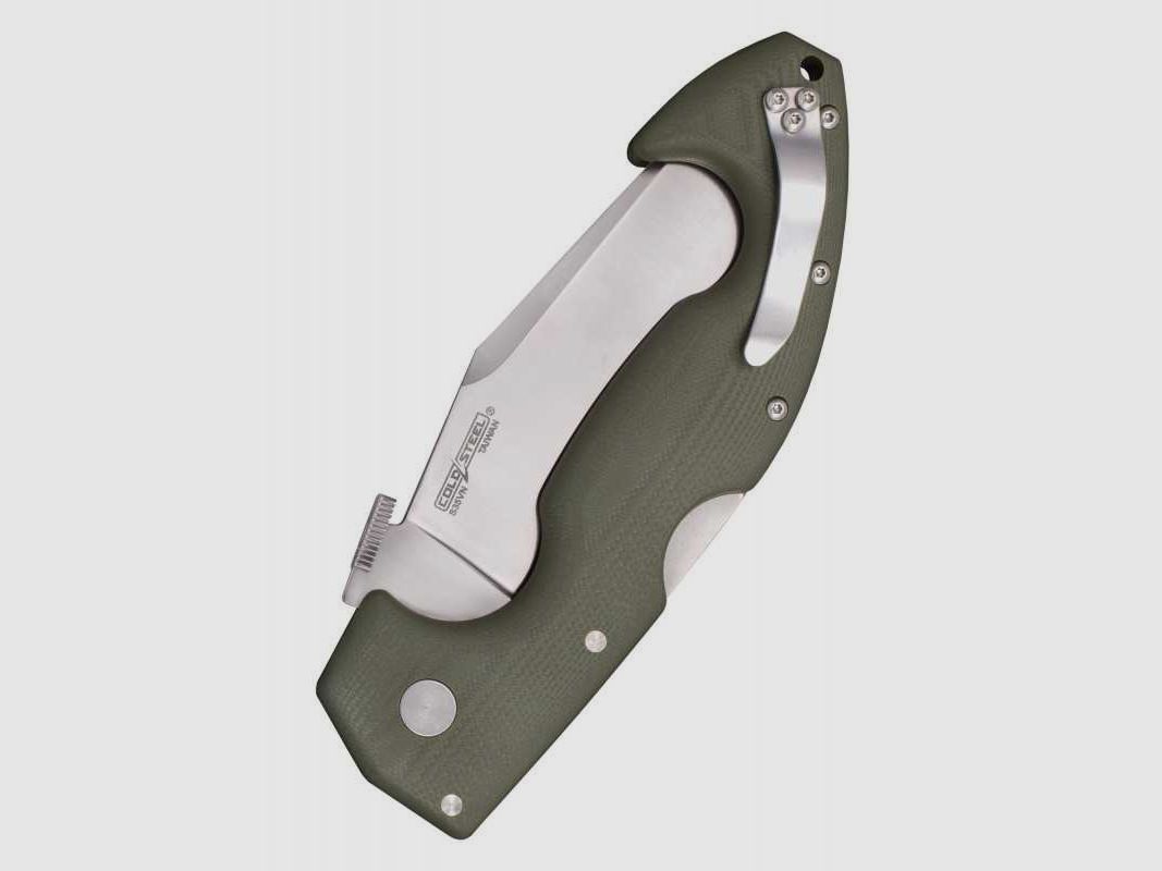 Cold Steel Lynn Thompson Signature Spartan Taschenmesser, S35VN Stahl, Wellenschliff