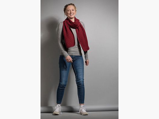 TATONKA Kolma Schal 25x200cm Cherry Red