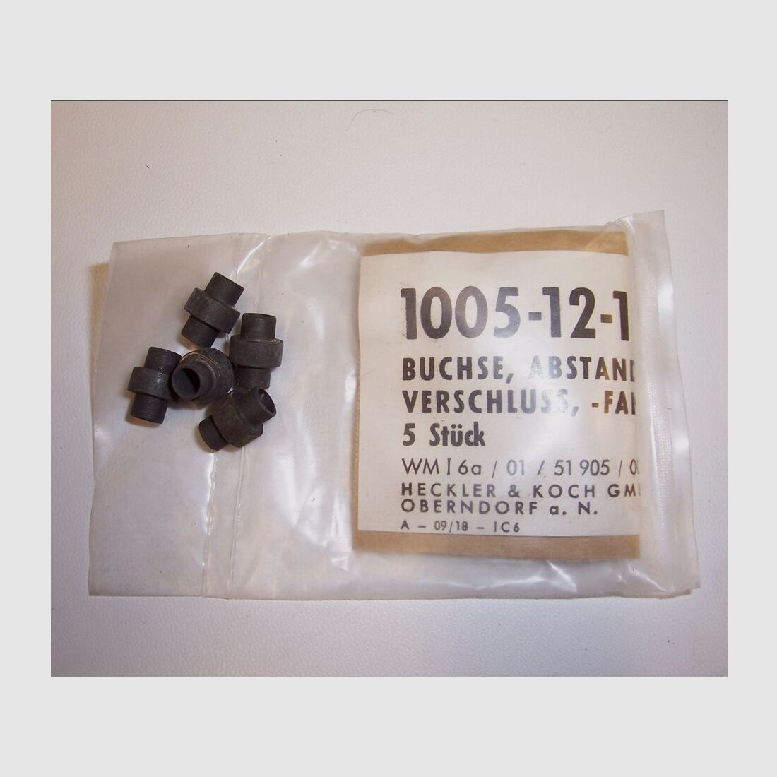 Buchse, Abstandsrolle, Verschluss, Fanghebel NEU für G3 H&K Heckler und Koch GmbH Oberndorf a.N.