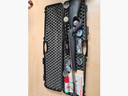 Weihrauch HW 97 K Black line con accesorios