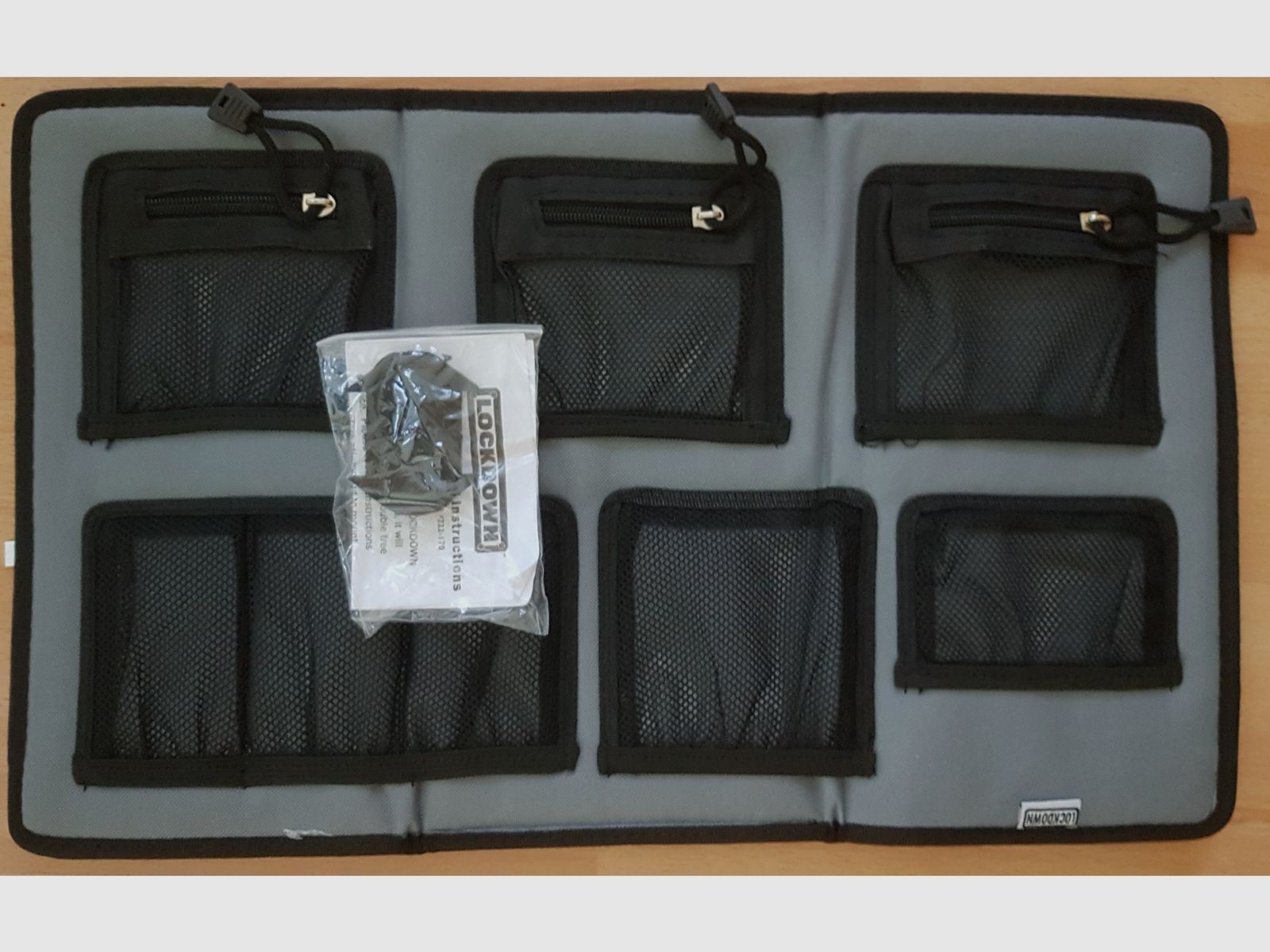 Lockdown; Large hanging organizer