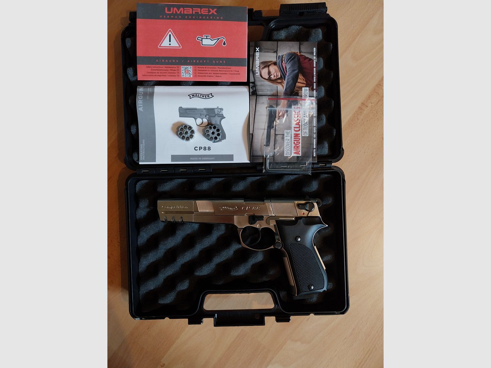 Walther Cp88 Competition Nickel 