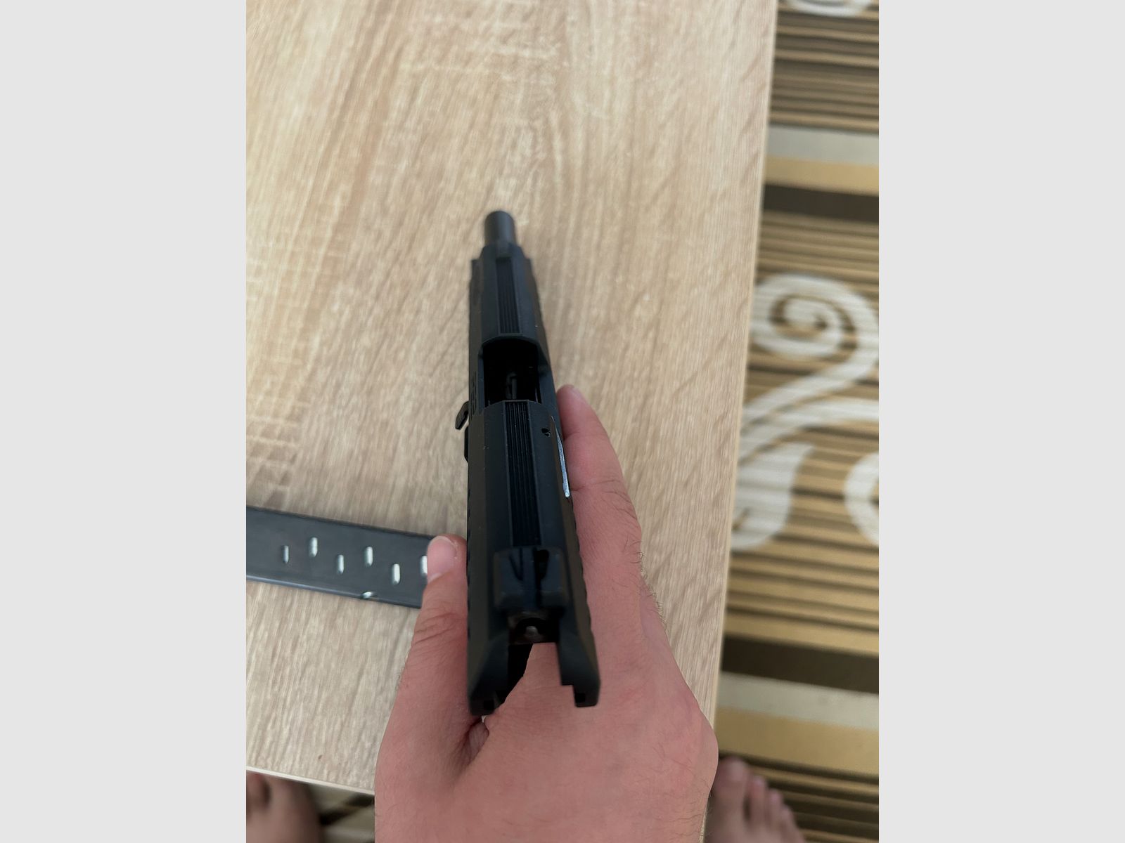 Walter P22 blank firing gun