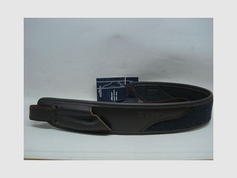 Gewehrriemen Loden/Leder -