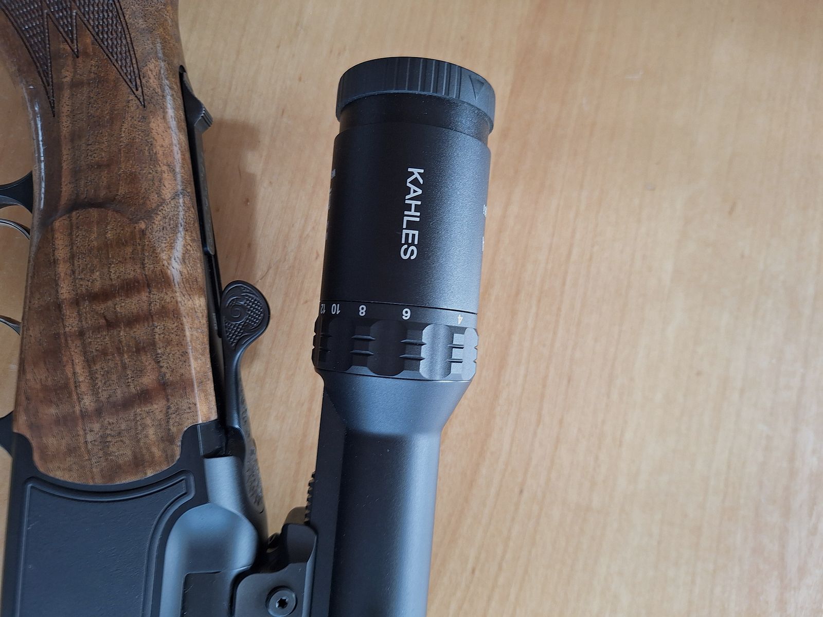 Blaser B95 with 5.6 ×52 insert barrel and Kahles - like new -