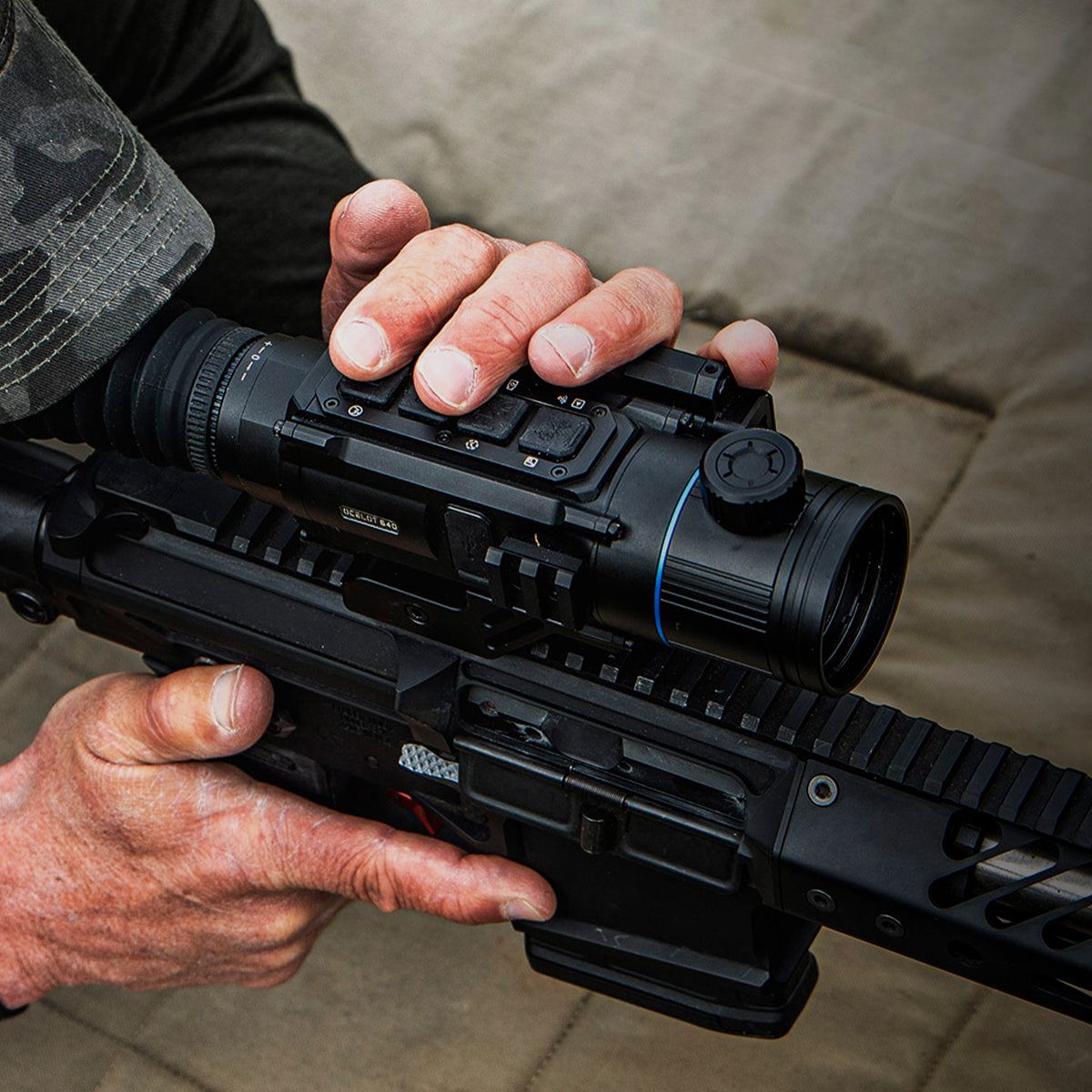 Wärmebildzielfernrohr für Büchse PARD Ocelot 480 / 640 mit Laserentfernungsmesser, Bild 6 von 6