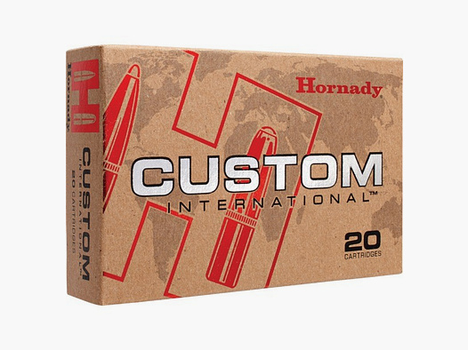 HORNADY 82302 CUSTOM INTL.AMMO .9,3X62 286GR SP INTL 20/200