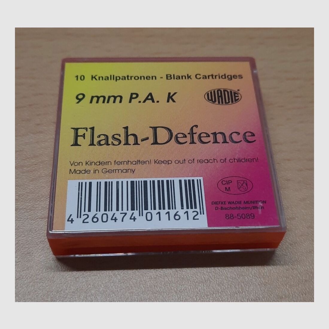 Wadie Flash Defence Knallpatronen 9 mm