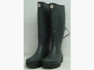 Gummistiefel Segur grün - einfach mit Jerseyfutter