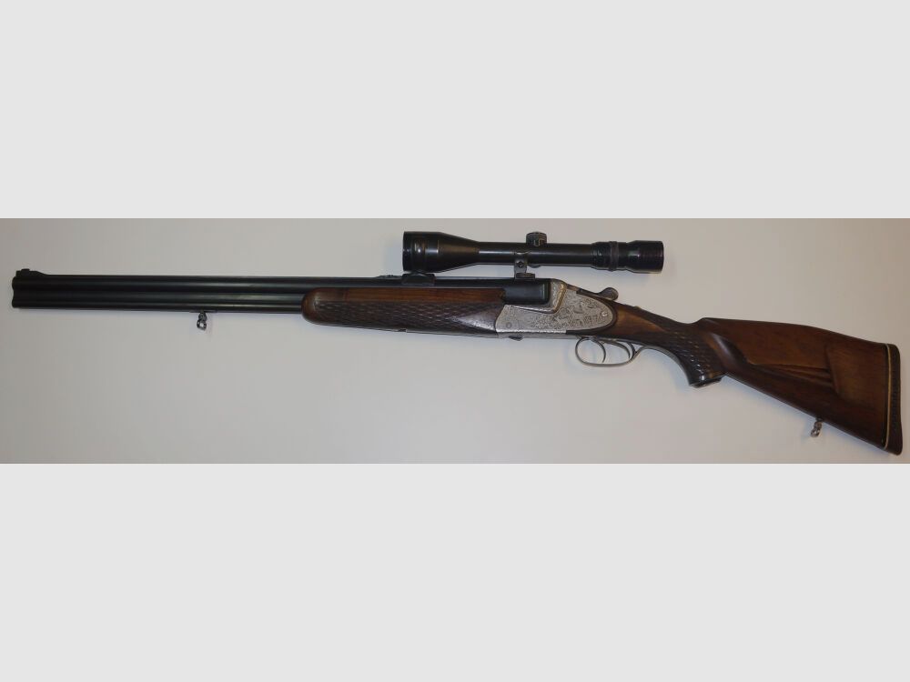 Sodia Ferlach Bockbüchsflinte, Sodia Ferlach BBF, Kal. 12-70 / 9,3x74R, mit Kahles HELIA-Super 3-9 x 32