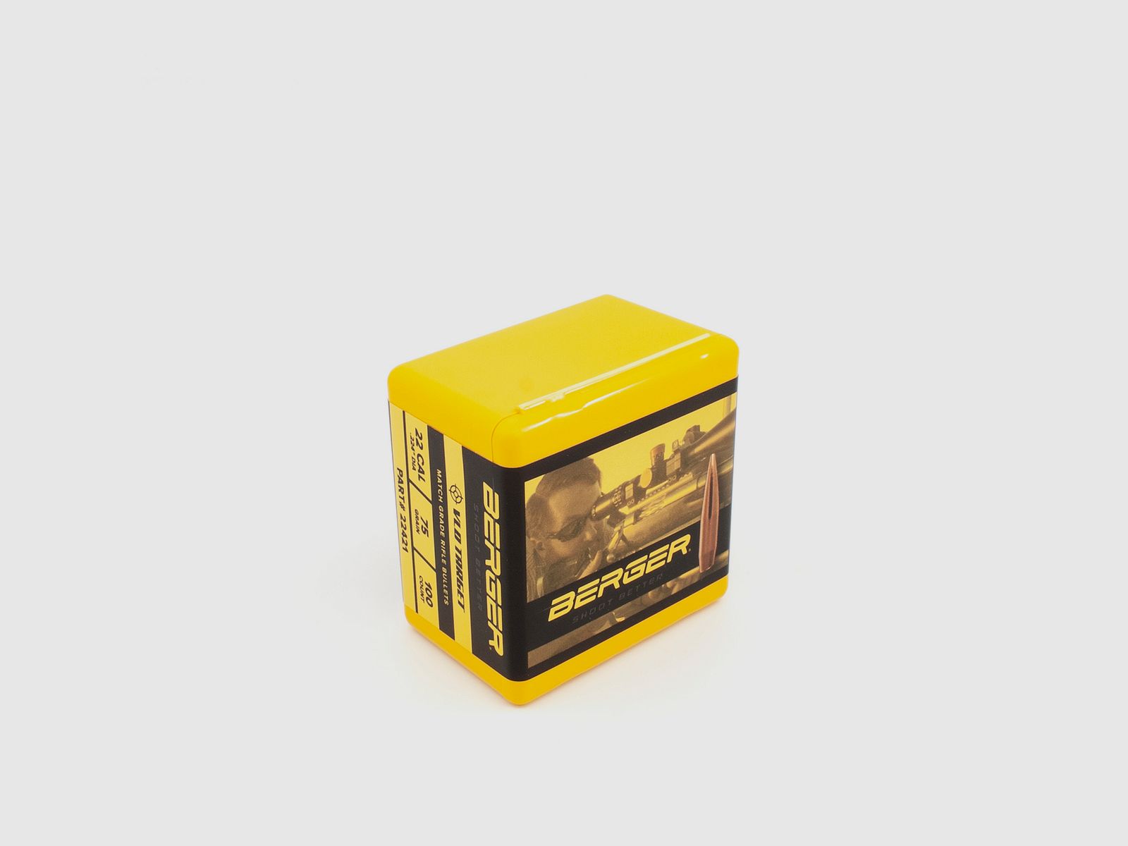 Berger Geschoss .22 VLD Target 75GR 100 Stück