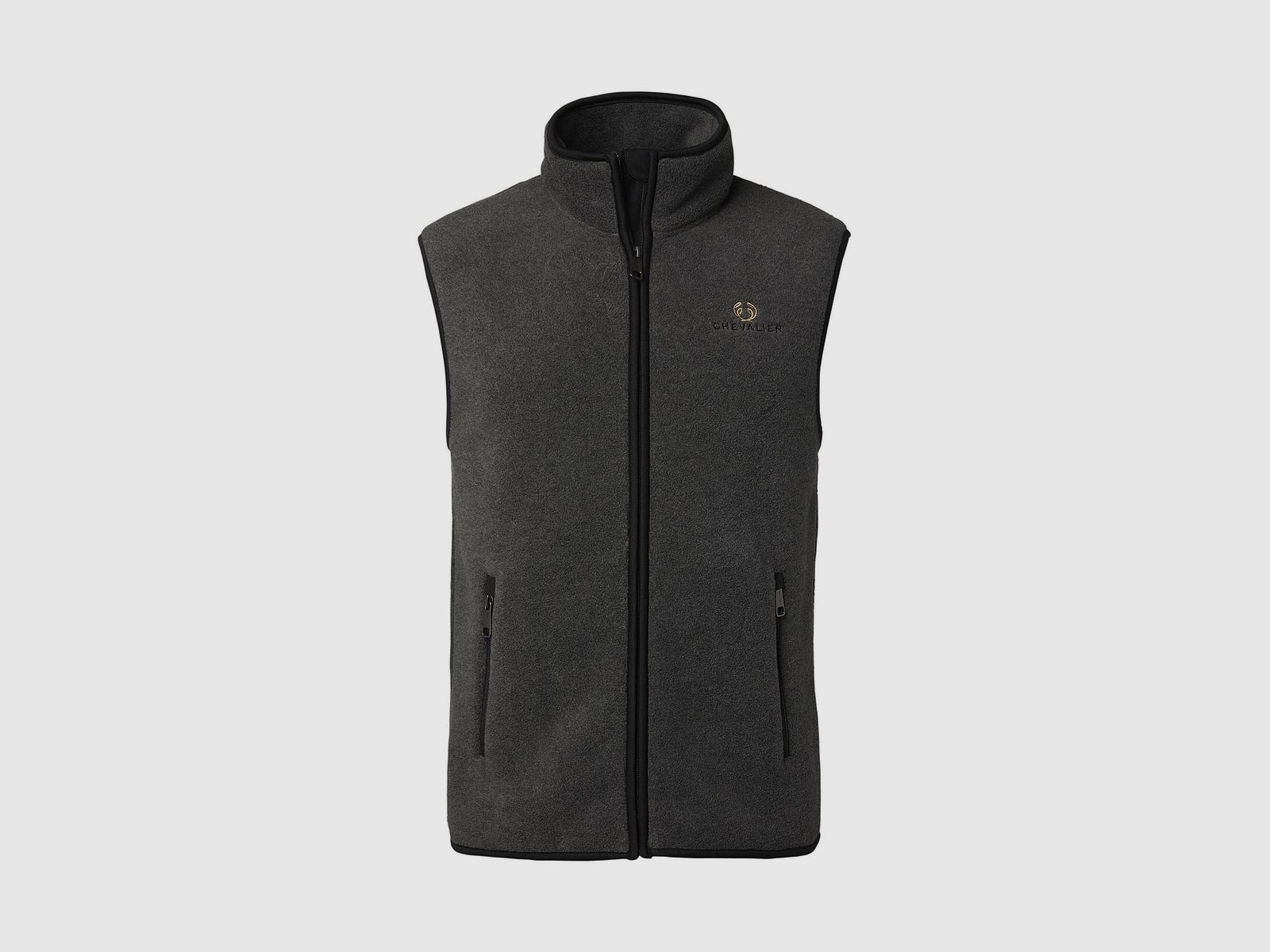 Gilet Fleece Chevalier Mainstone Uomo Antracite 2XL