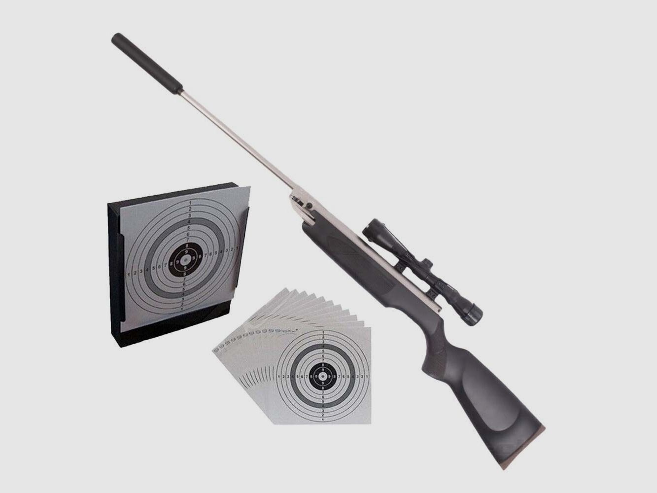 Weihrauch HW 35K F Black Silence Karabin 4,5mm - Zestaw