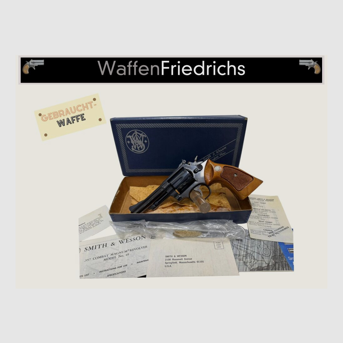 Smith & Wesson | S&W Mod. 19 - Waffen Friedrichs