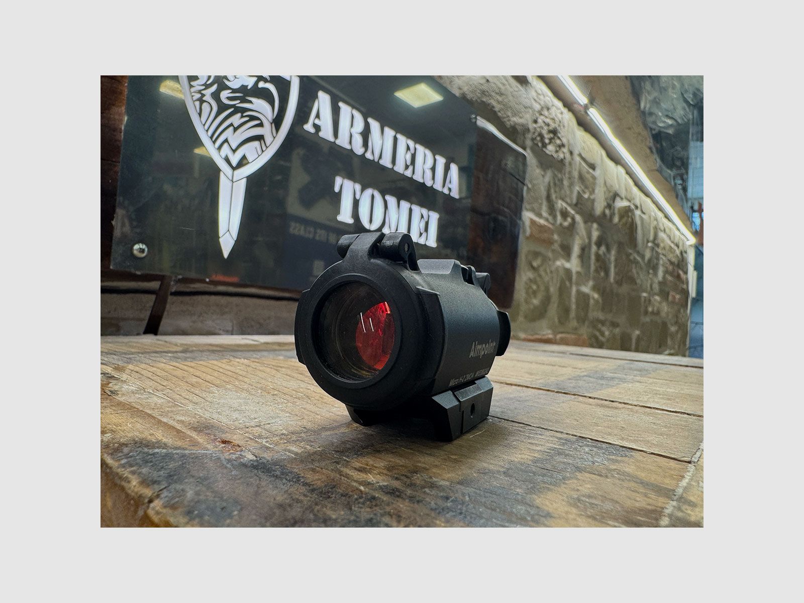 D’occasion – point rouge – Aimpoint – Micro H-2 MOA-2 ACET avec montage pour rail Picatinny, image 2 sur 5