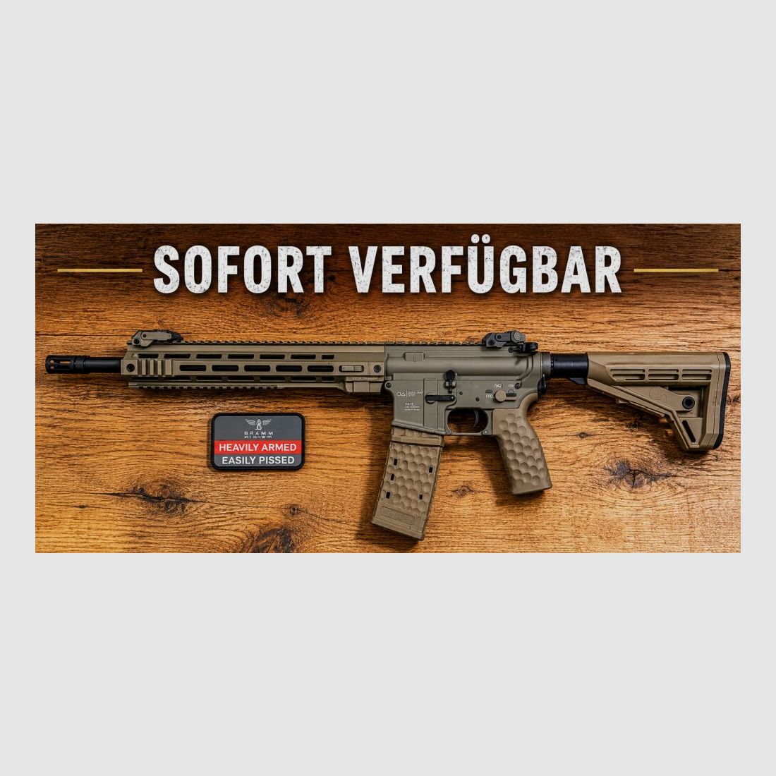 Oberland Arms OA-15 PR M5, lufa 16,75" w kolorze FDE