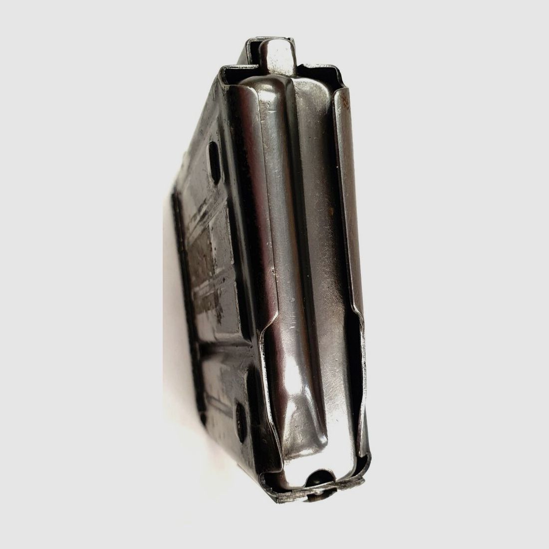 Olympia Büromaschinenwerke A.-G., Erfurt Mainzerhofplatz Seltenes Magazin für Gewehr 43 / Karabiner 43, G43 / K43 "aye"