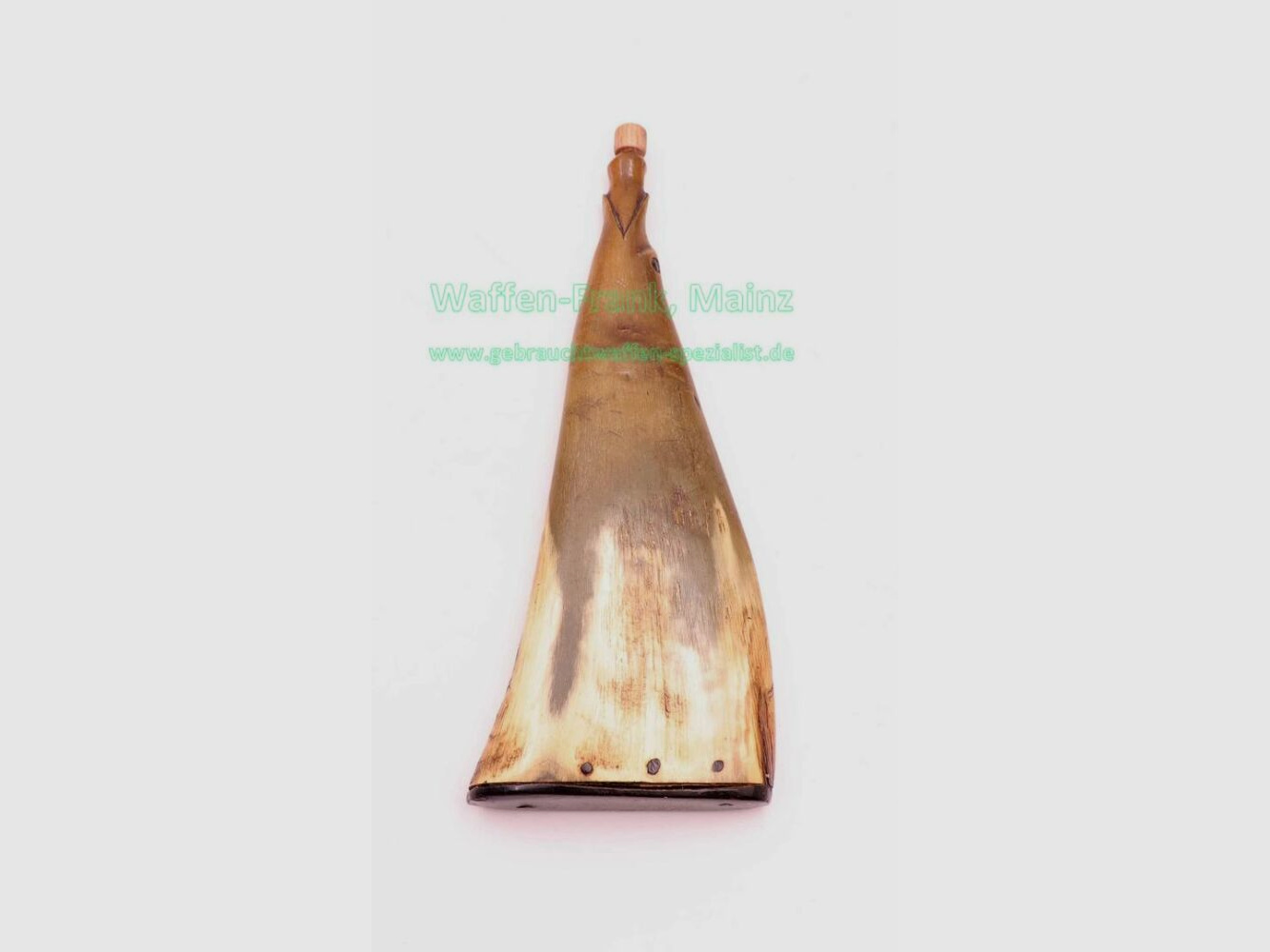 Böhmische Handarbeit Pulverhorn