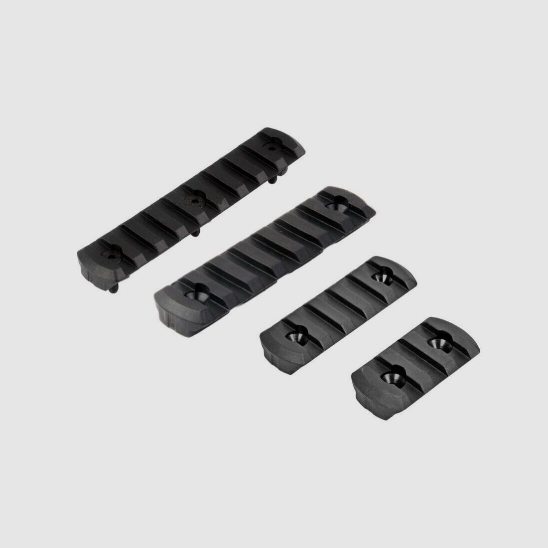 DLG Tactical Rails M-LOK polimero 3 a 9 slot 5 slot, immagine 1 di 5