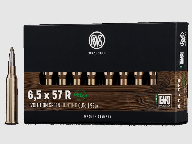 RWS 7x57R Evo Green 8,2g - 127gr