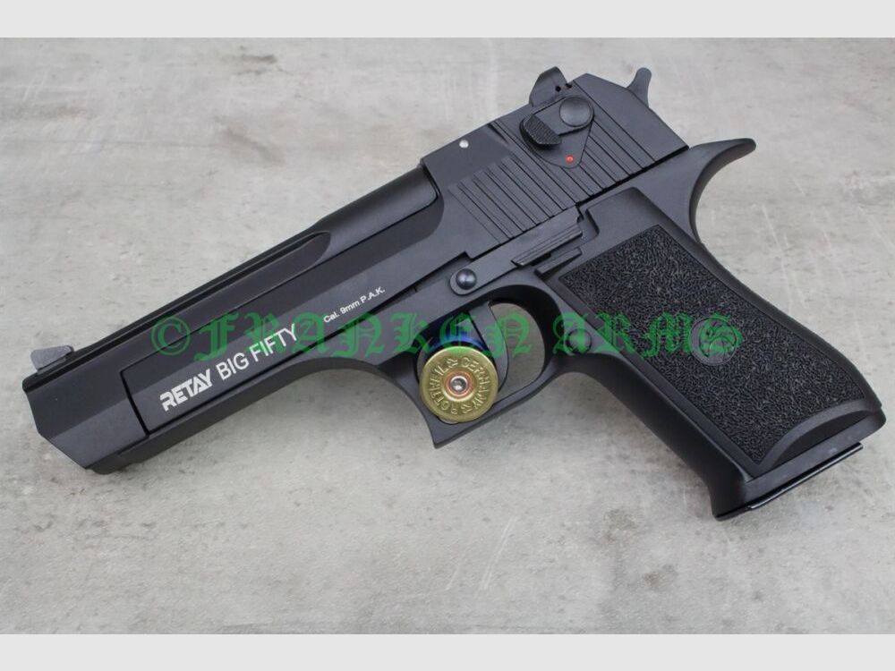 RETAY Big Fifty Black 9mm P.A.K.