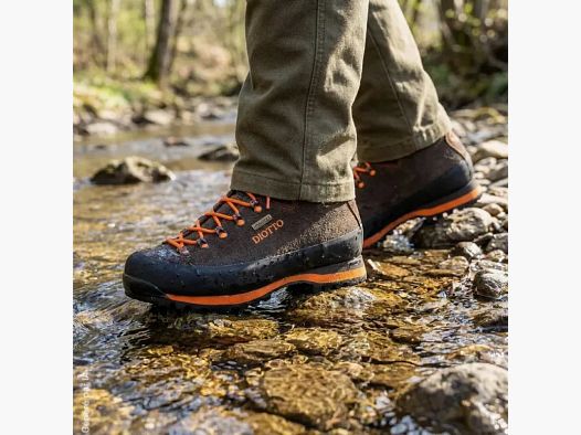 Diotto Beccaccia Pro WindTex hunting shoes brown/orange