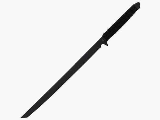 Ninja Schwert mit Kydexscheide  Rückenhalterung schwarz
