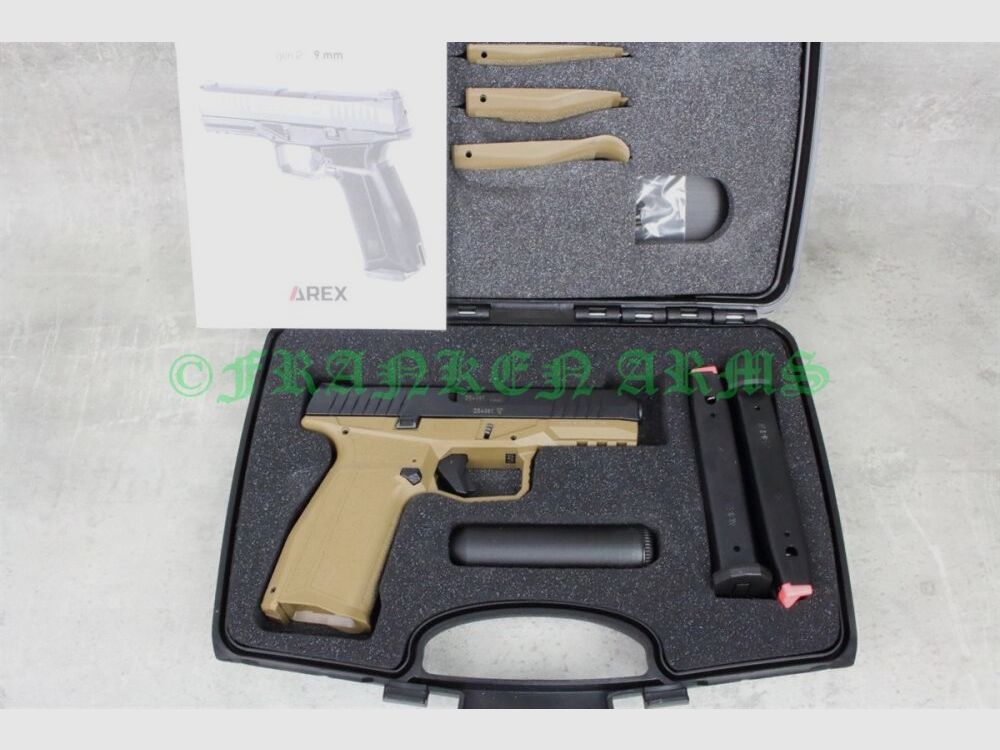 AREX Delta X Gen.2 OR 4" FDE Kal. 9mm Luger