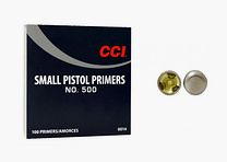 CCI Pólvora 500 Pequeño Pistol 1000 piezas