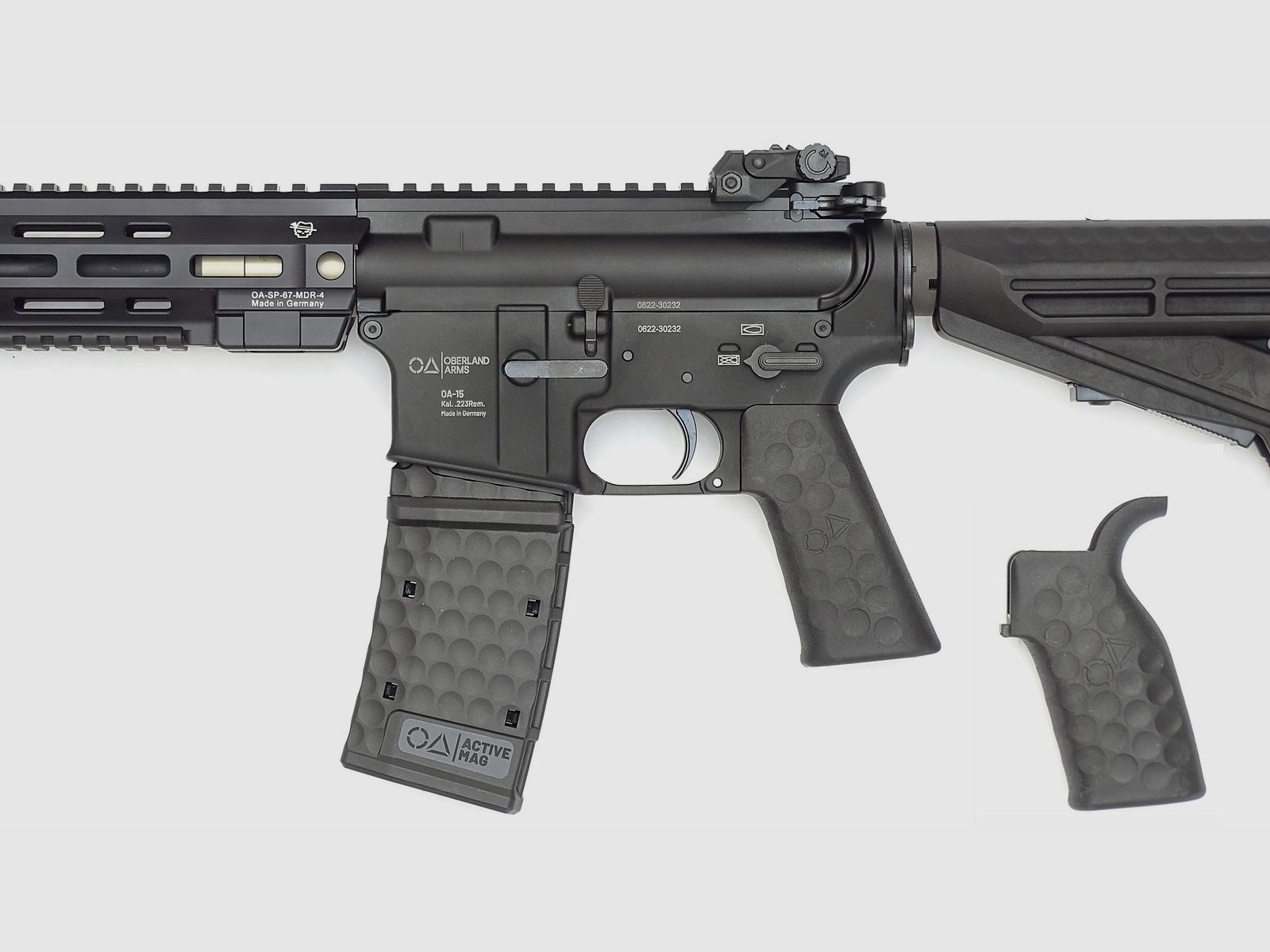 OA-15 PR M4, Lauf 14,5″, OA MDR M-LOK Handguard 13″, OA M4-Schaft BUIS, MFD, Bild 3 von 5