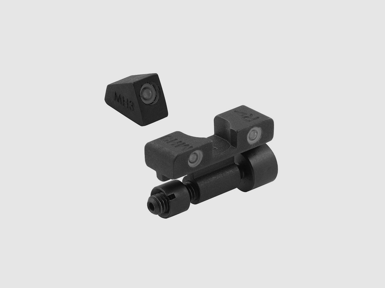 Tru Dot ADJ. PISTOL SET S&W K,L,N REV. G/G
