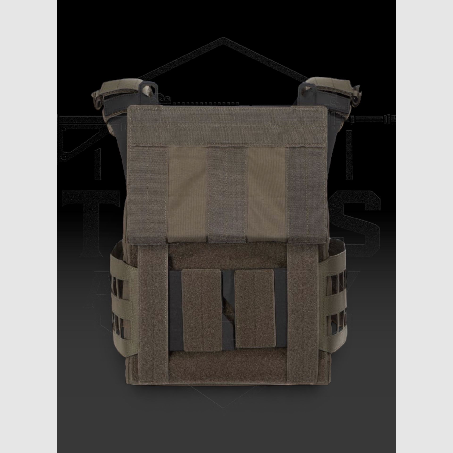 WARRIOR ASSAULT SYSTEMS, Laser Cut LPC Low Profile Carrier Ladder Sides V2, Ranger Green, immagine 3 di 5