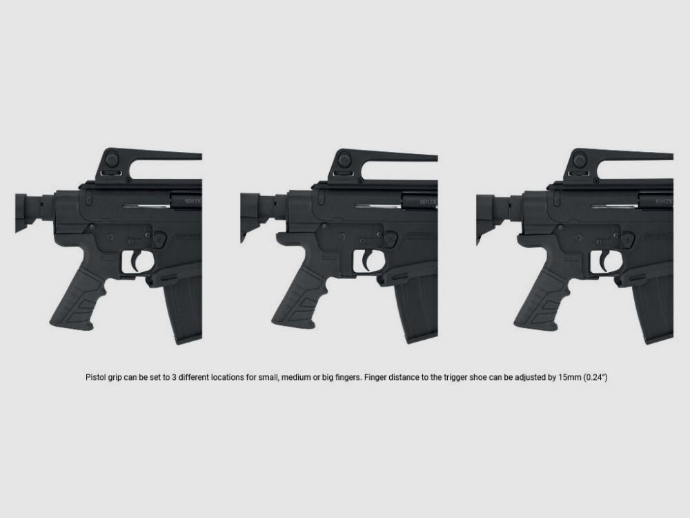 Hatsan	 Escort SDX12-TS Schwarz 12/76 Selbstladeflinte