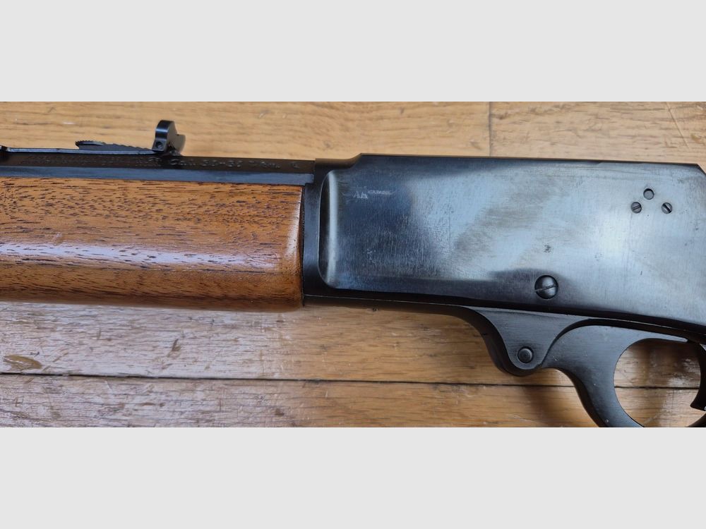 Rarissima carabina a leva Marlin 336 Modello » Octagon » – Cal. .30-30 – Raro marchio « JM » – Armi di qualità Marlin prima del fallimento! – Superba lavorazione del 1972 con canna pesante ottagonale – Solo 2.414 esemplari! – Regolazioni da sogno – Assoluto oggetto da collezione! Eccellente stato! – TBE++, immagine 9 di 40